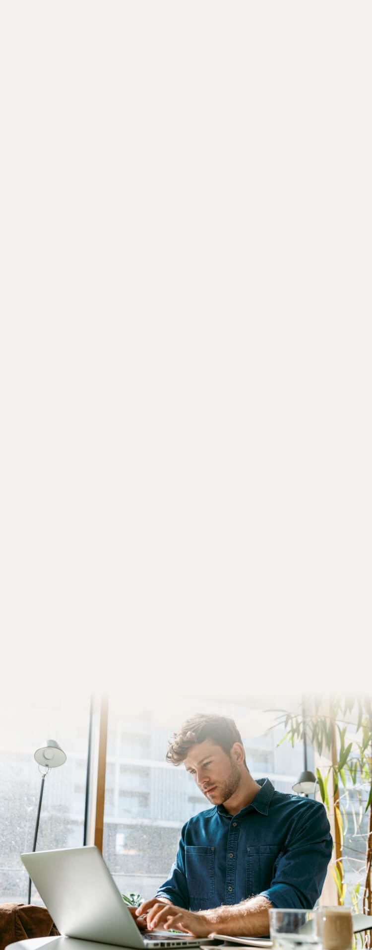 Aplicación My Credit Score en un teléfono